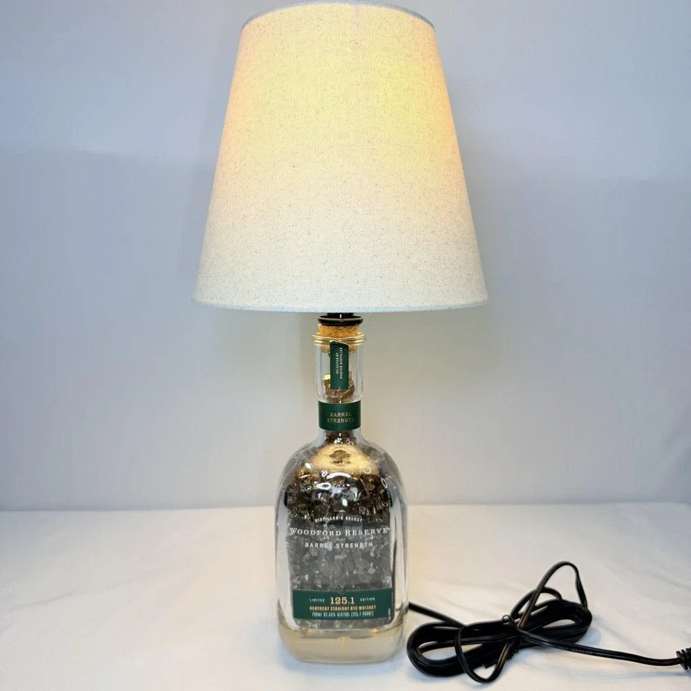 Woodford Reserve Bottle Lamp Barrel‎ Strength Rye 125.1 Edition Fathers Day